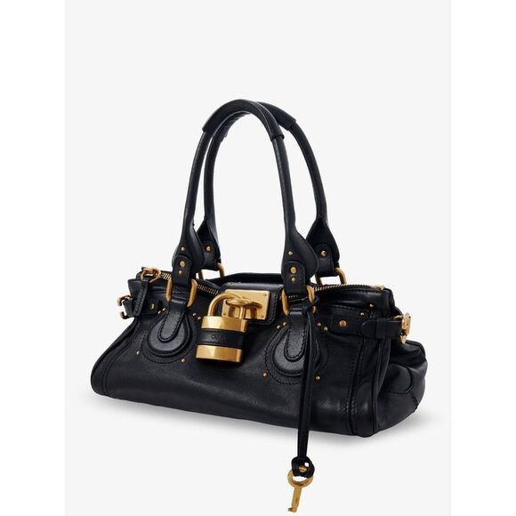 Chloe' Women Paddington Leather Handbag - Picture 4 of 5